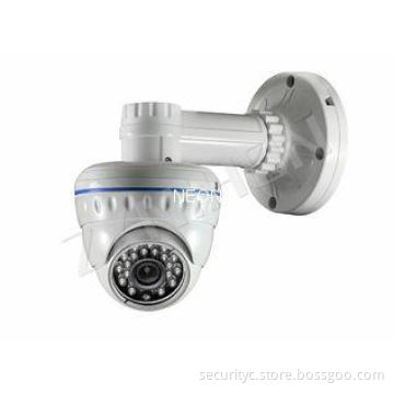 2.5" IR Cable OSD Vandalproof Dome Camera With 3.6mm Fixed